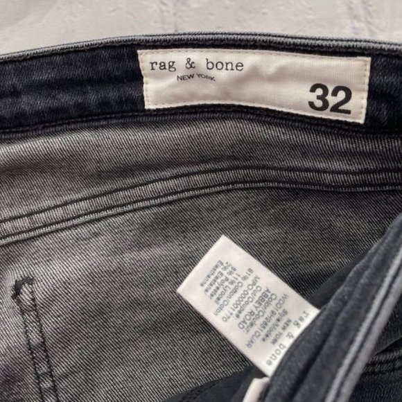 Rag & Bone Denim Cropped Skinny Jeans - Picture 5 of 11